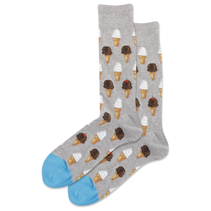 HOTSOX Men's Ice Cream Crew Socks