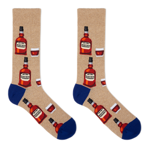 HOTSOX Men's Bourbon Crew Socks