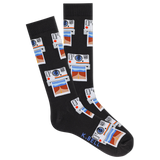 K.Bell Men's Vintage Camera Photos Crew Socks