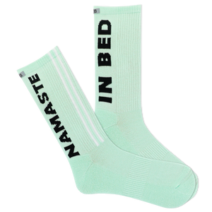 K.Bell Women's K.B Athletic Namaste in Bed Sport Crew Socks