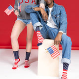 HOTSOX Women's Classic Stripes Crew - Made in the U.S.A. thumbnail